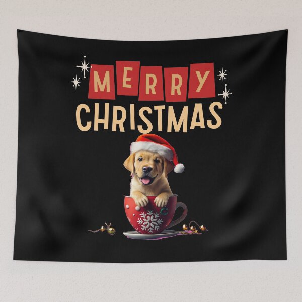 Item preview, Yellow Lab Christmas designed and sold by Barneyteez.