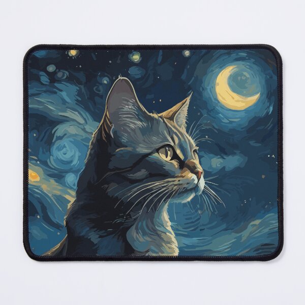 Item preview, Singapura Cat in Starry Night designed and sold by cutiepie11cats.