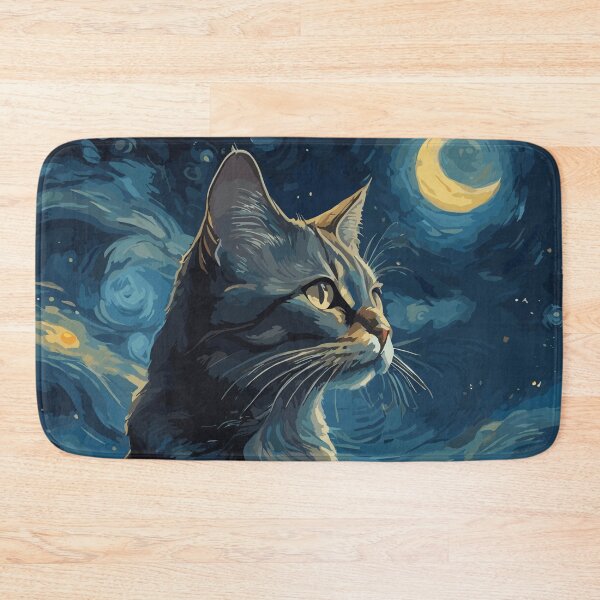 Item preview, Singapura Cat in  Starry Night  designed and sold by cutiepie11cats.
