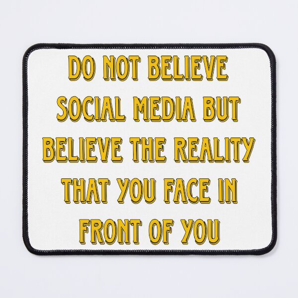 Item preview, Reality check beyond social media designed and sold by Nardaz.