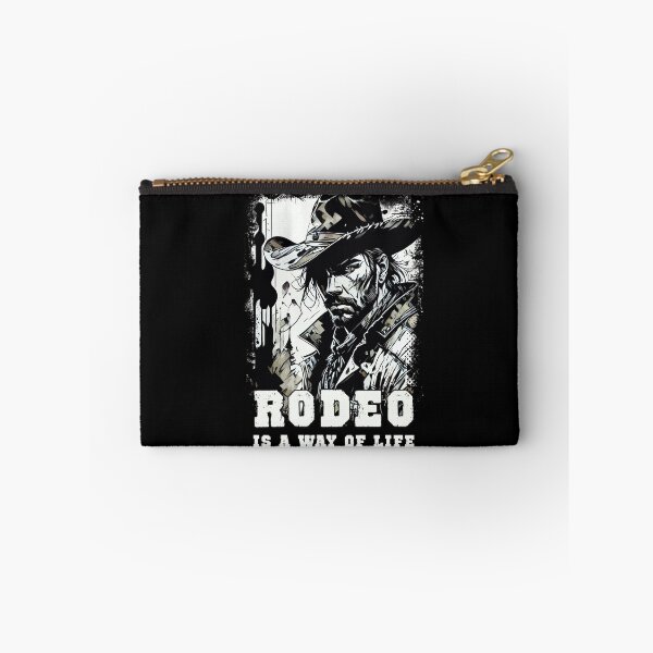 Item preview, RODEO Is A Way Of LIFE VIntage Wild West Cowboy Sayings Illustration designed and sold by Naumovski.