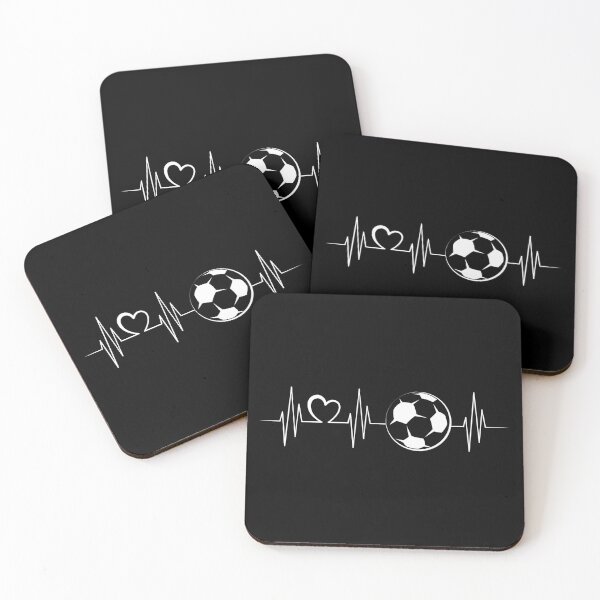 Item preview, Pulse heartbeat ecg team soccer fire ball illustration graphic team club club designed and sold by AndreMi.