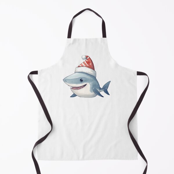 Item preview, Festive Shark - Christmas Great White Shark designed and sold by Artsy Owl.