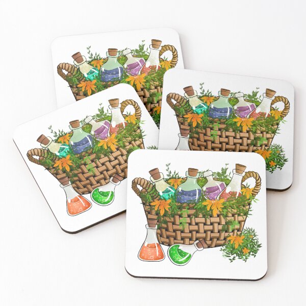 Item preview, Potion Basket designed and sold by Rommie's Art.