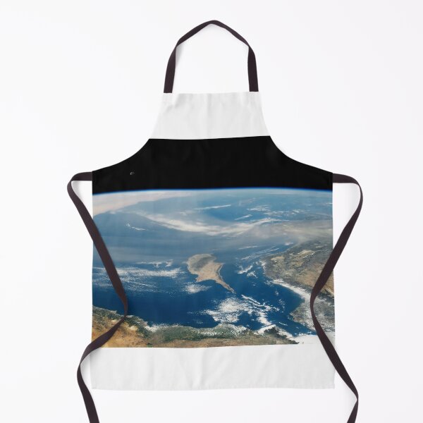 Item preview, STK205134S-Dust stretching over the Mediterranean Sea and the island of Cyprus. designed and sold by StocktrekImages.