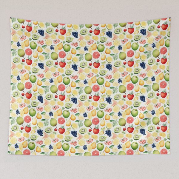 Item preview, Tropical Fruit and Flower Mandala designed and sold by HisoTorDesign.