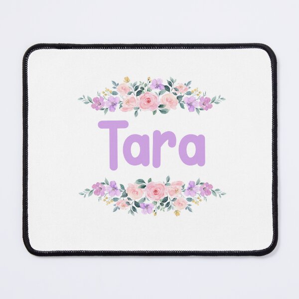 Item preview, Purple Flower Tara Name Label designed and sold by NormadWorld.
