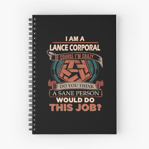 Item preview, Lance Corporal - Sane Person designed and sold by analisanta.