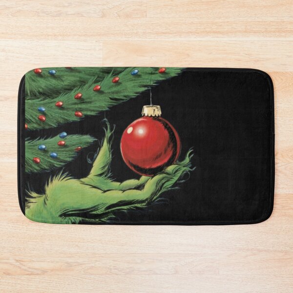 Item preview, Green hand grabbing a Christmas bauble designed and sold by Studio-DesignWw.