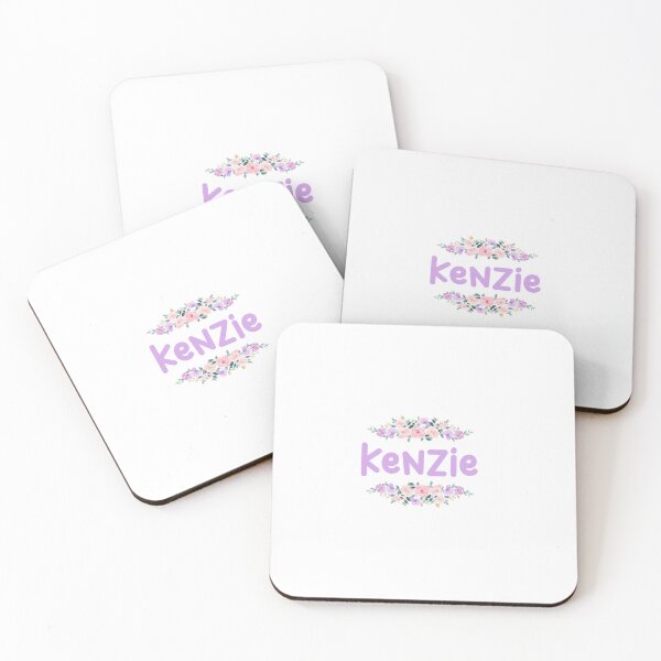 Item preview, Purple Flower Kenzie Name Label designed and sold by NormadWorld.