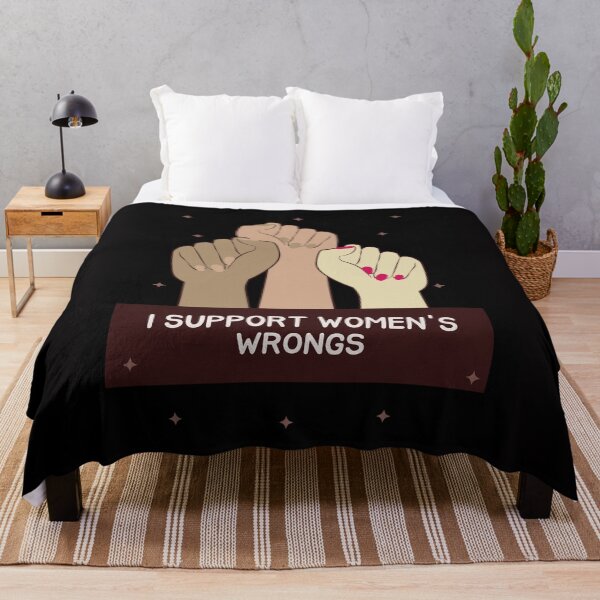 Item preview, I support women's wrongs designed and sold by Mikusia.