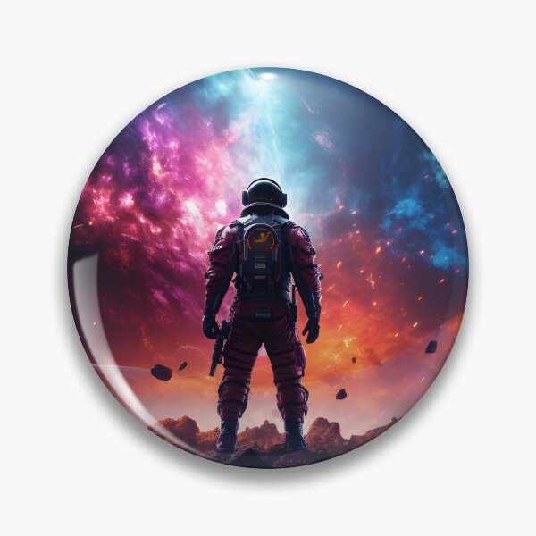 Item preview, Astronaut Gazing into Space designed and sold by RAW-IT-Design.