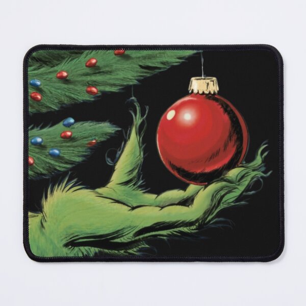 Item preview, Green hand grabbing a Christmas bauble designed and sold by Studio-DesignWw.