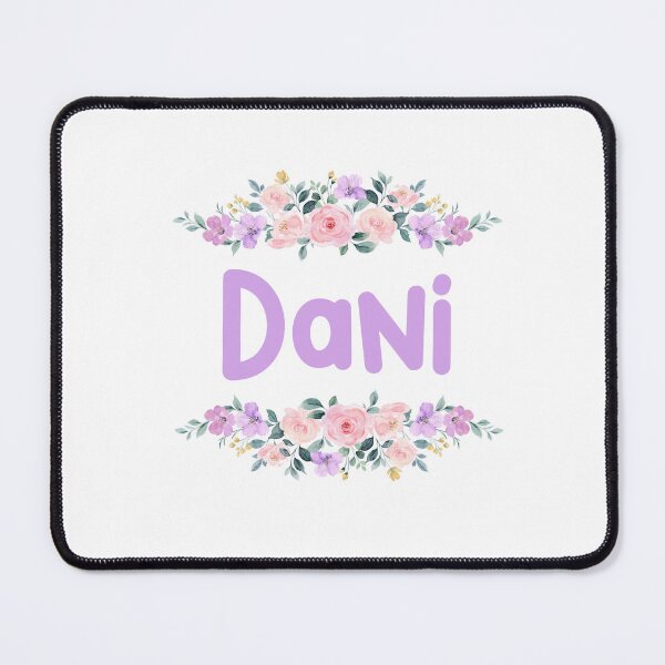 Item preview, Purple Flower Dani Name Label  designed and sold by NormadWorld.