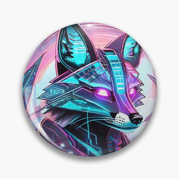 Item preview, Futurist Neon Fox, Nano-Enhanced v1 designed and sold by emaotx.