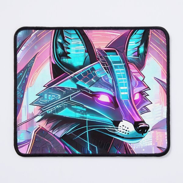 Item preview, Futurist Neon Fox, Nano-Enhanced v1 designed and sold by emaotx.