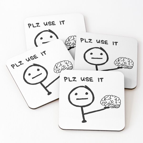Item preview, Please, use your brain designed and sold by GloriousWax.