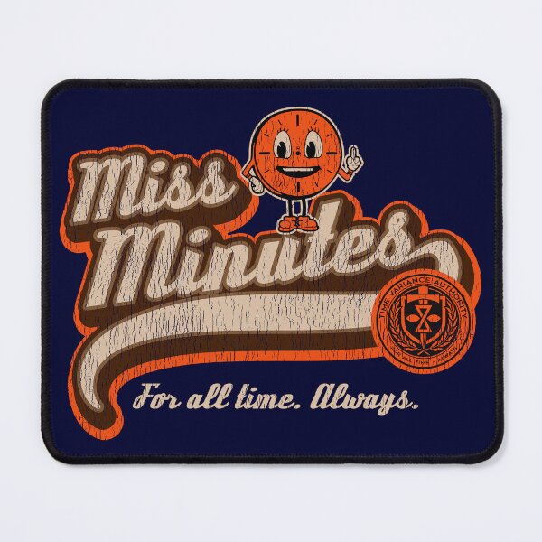 Item preview, Miss Minutes Script Worn Out designed and sold by Alema Art.