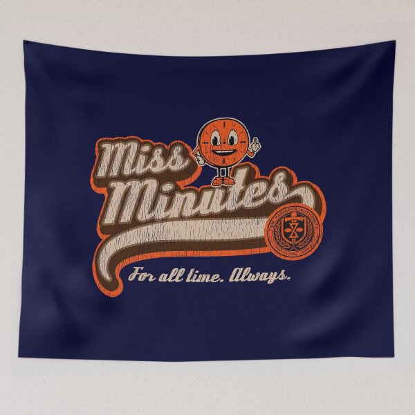 Item preview, Miss Minutes Script Worn Out designed and sold by Alema Art.