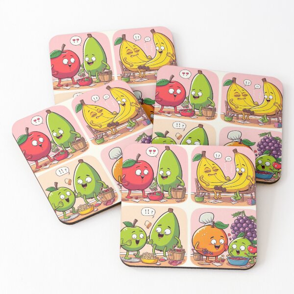 Item preview, Fruitful Funnies designed and sold by TextileTrove.