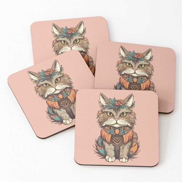 Item preview, Boho Cat designed and sold by Monkey-Bar.