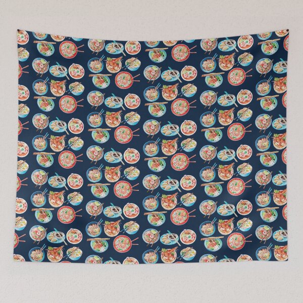 Item preview, Assorted Asian Noodles Bowls designed and sold by Alicia Chee.