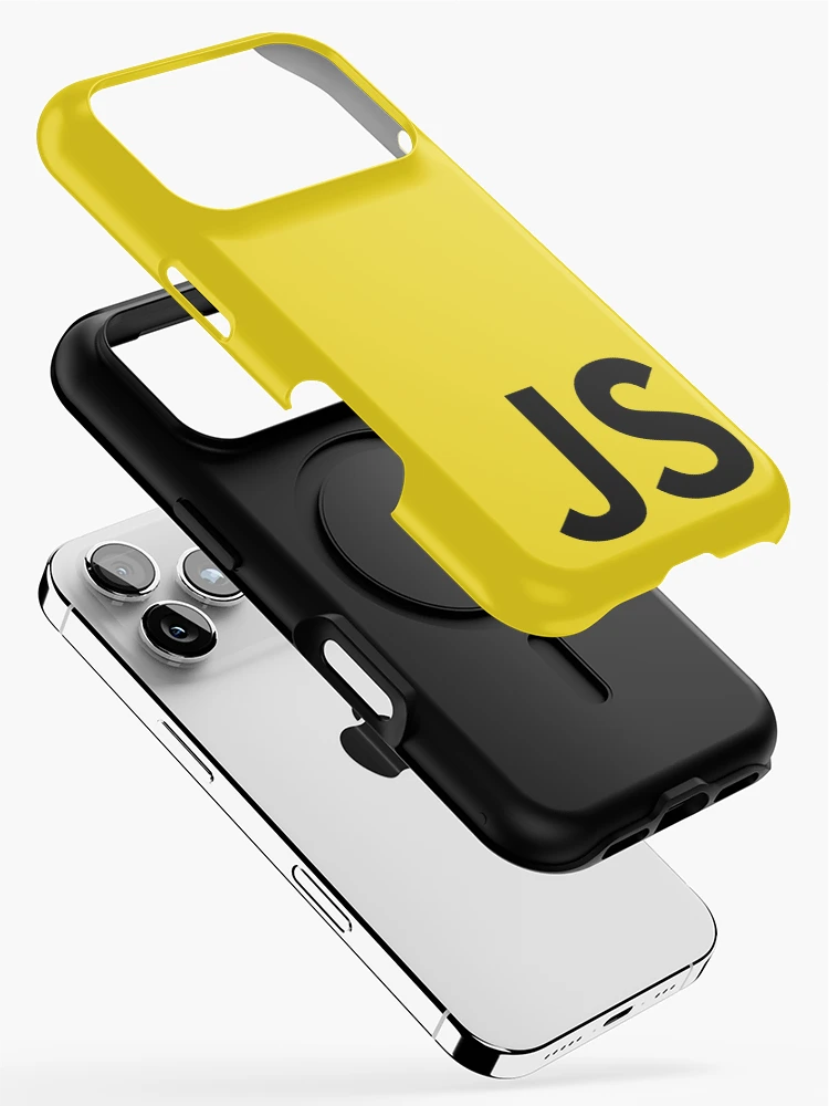 Thumbnail 2 of 4, iPhone Case, Web's Power: JavaScript Code Sticker designed and sold by burakgulnar.