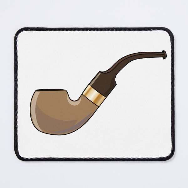 Item preview, Wooden smoking pipe with a gold insert. designed and sold by LudaRu.