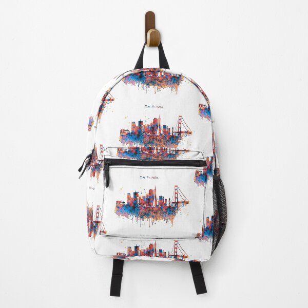 Item preview, San Francisco watercolor skyline designed and sold by caracatita75.