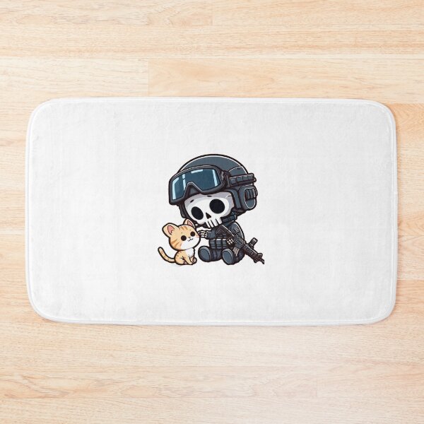 Item preview, Cute skeleton with orange kitty designed and sold by Wxjtecki.