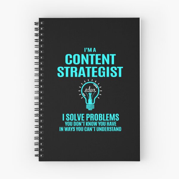 Item preview, Content Strategist - I Solve Problems designed and sold by analisanta.