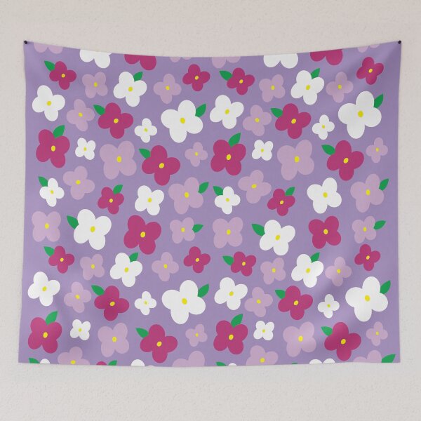 Item preview, Purple Cosmos Field designed and sold by twotoucans.