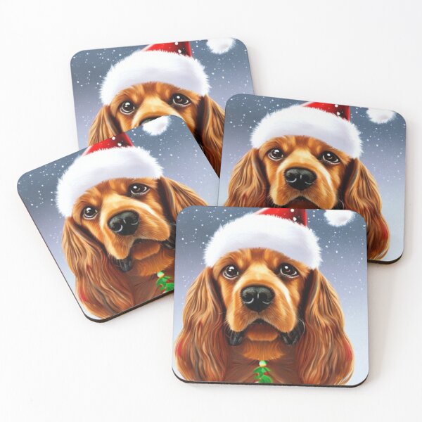 Item preview, Cocker Spaniel Christmas Dog designed and sold by NeilODonnell.