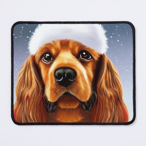 Item preview, Cocker Spaniel Christmas Dog designed and sold by NeilODonnell.
