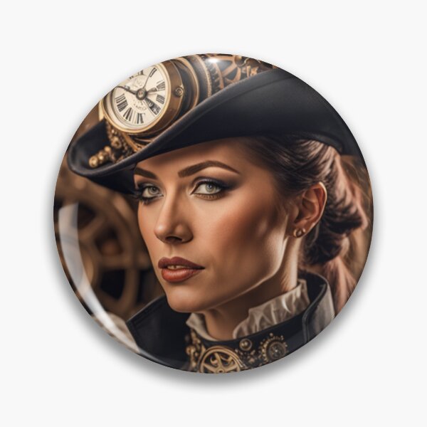 Item preview, Steampunk World - Woman Inventor Victorian Brass and Copper Gadgets Steam Machines designed and sold by Butler in the Home.