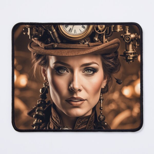 Item preview, Steampunk World - Woman Inventor Victorian Brass and Copper Gadgets Steam Machines designed and sold by Butler in the Home.