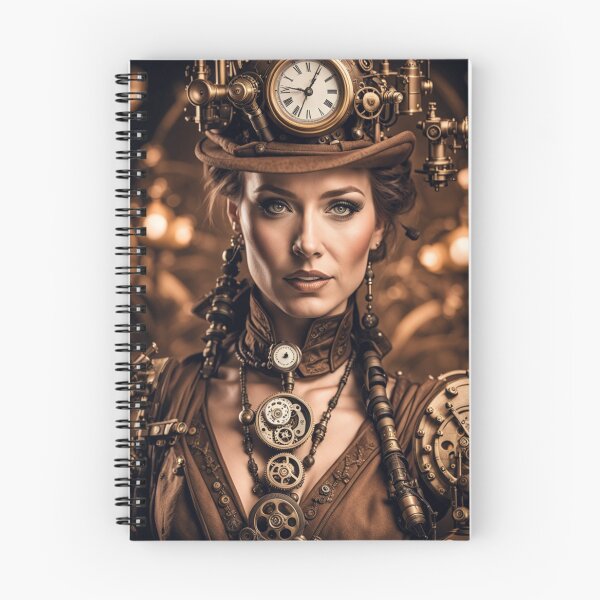 Item preview, Steampunk World - Woman Inventor Victorian Brass and Copper Gadgets Steam Machines designed and sold by Butler in the Home.