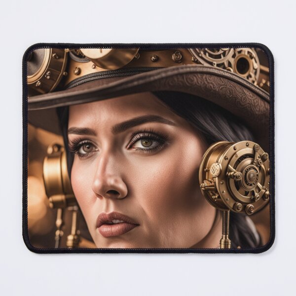 Item preview, Steampunk World - Woman Inventor Victorian Brass and Copper Gadgets Steam Machines designed and sold by Butler in the Home.