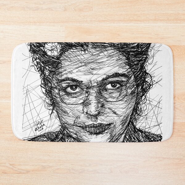 Item preview, ROSA PARKS ink portrait designed and sold by lautir.