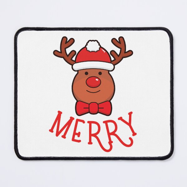 Item preview, Merry Christmas - The Elf Reindeer Christmas Crew designed and sold by UntamedThreads.