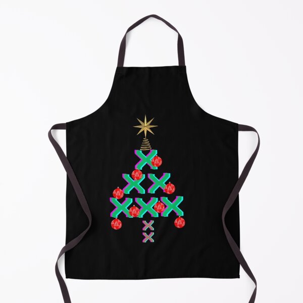 Item preview, 8 x X, Christmas Tree, with 8 red bubbles, XXXXXXXX, plus Star designed and sold by Cerulean-Shop.