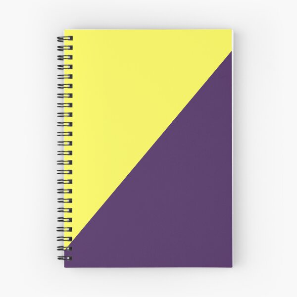 Item preview, Lemon Yellow and Purple Diagonal Colors designed and sold by Jeallan Designs.
