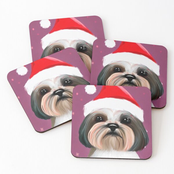 Item preview, Shih Tzu Christmas Dog designed and sold by NeilODonnell.