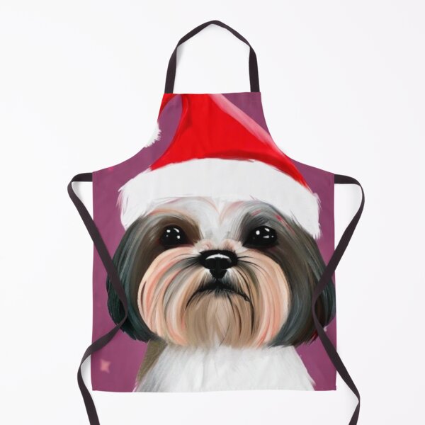 Item preview, Shih Tzu Christmas Dog designed and sold by NeilODonnell.