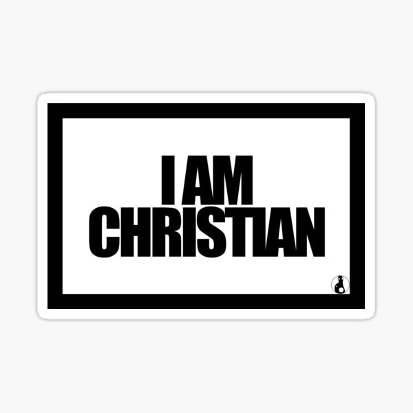 Item preview, I AM CHRISTIAN designed and sold by MobsProject.