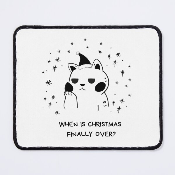 Item preview, When is Christmas finally over? designed and sold by GRINspiration.