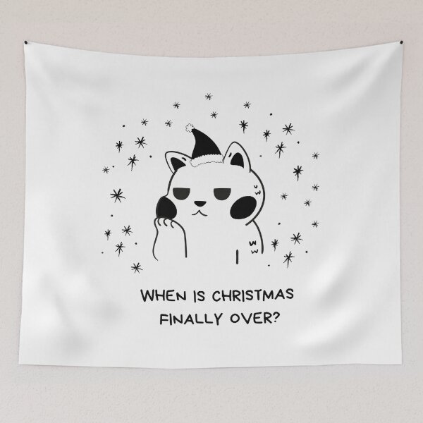 Item preview, When is Christmas finally over? designed and sold by GRINspiration.