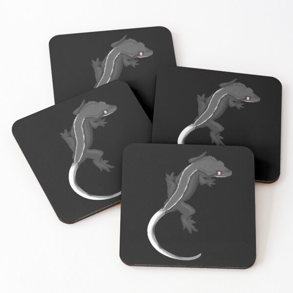 Item preview, Axanthic Crested Gecko designed and sold by HauntedHerps.