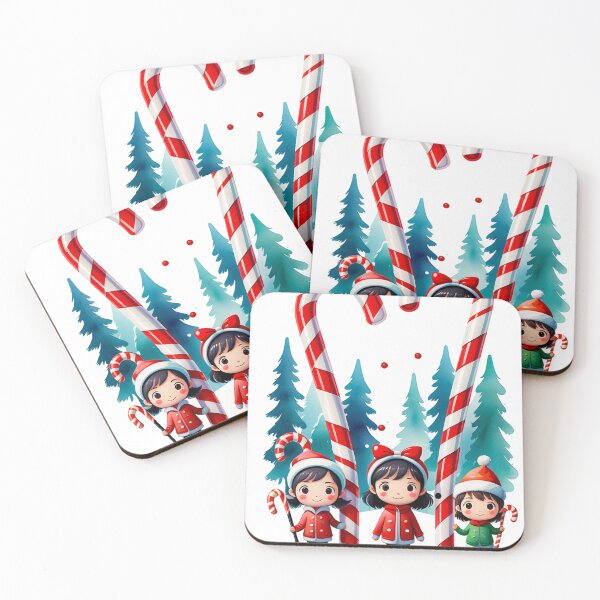Item preview, Peppermint Pals: Adorable Candy Cane Crew Delight designed and sold by Art3dLabs.