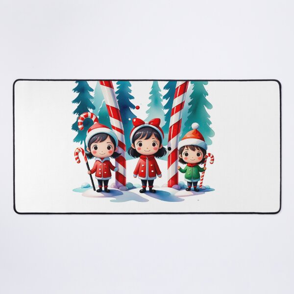 Item preview, Peppermint Pals: Adorable Candy Cane Crew Delight designed and sold by Art3dLabs.